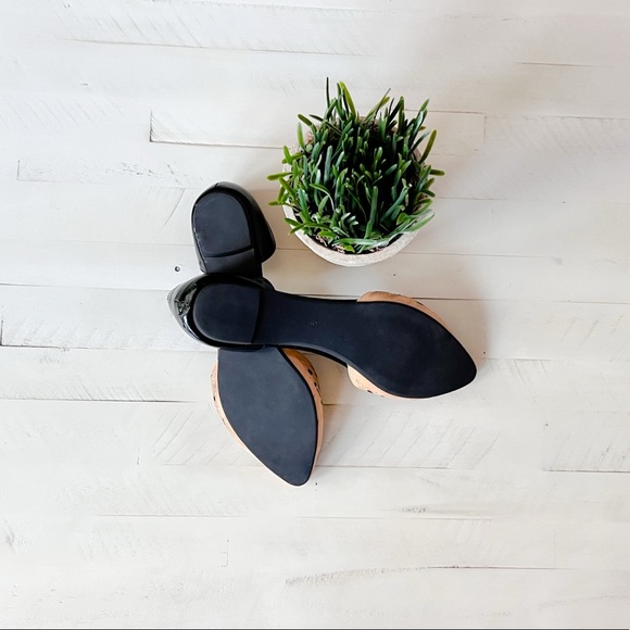 Jeffrey Campbell Ibiza Last D’orsay Boho Cutout Leather Flats Size 9 - Picture 13 of 14